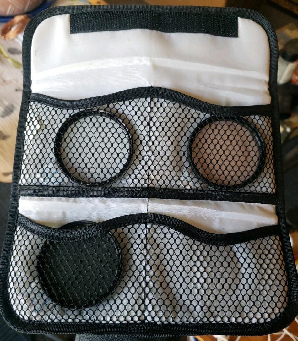 Tiffen Screw-On Camera Filters 55mm Circular Polarizer, 812, UV Protector USA