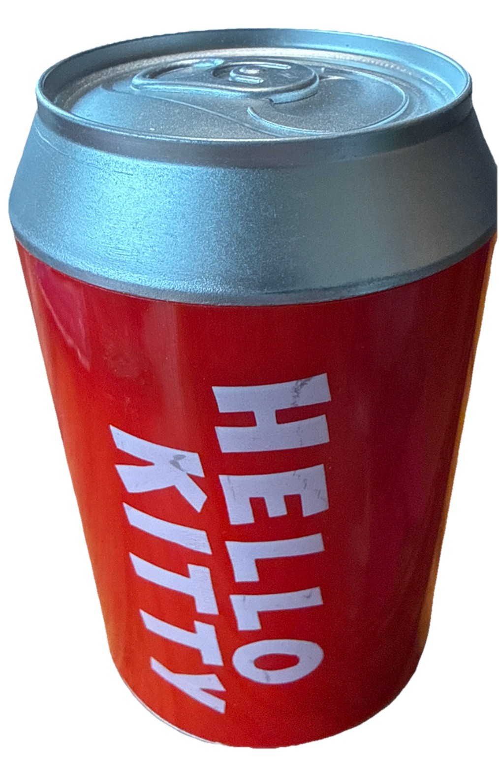 Hello Kitty Surprise In A Can 4” tall x 2.5 “   wide