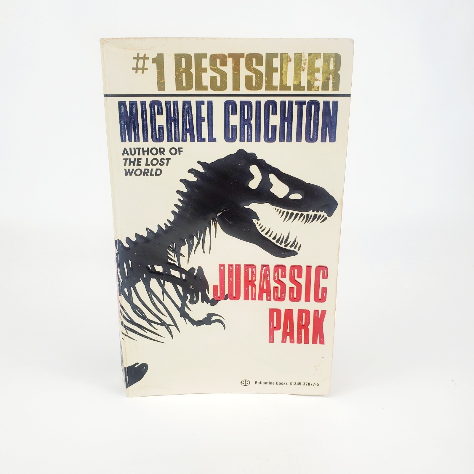 Jurassic Park Paperback First Ballantine Edition 1991