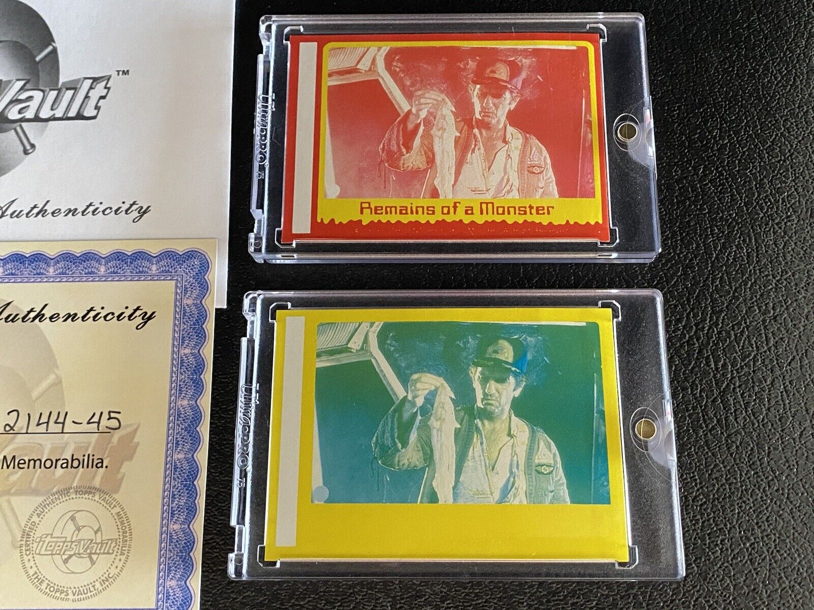 Alien 1979 Topps Vault Color Proof Set Harry Dean Stanton Rookie Card 58 Monster