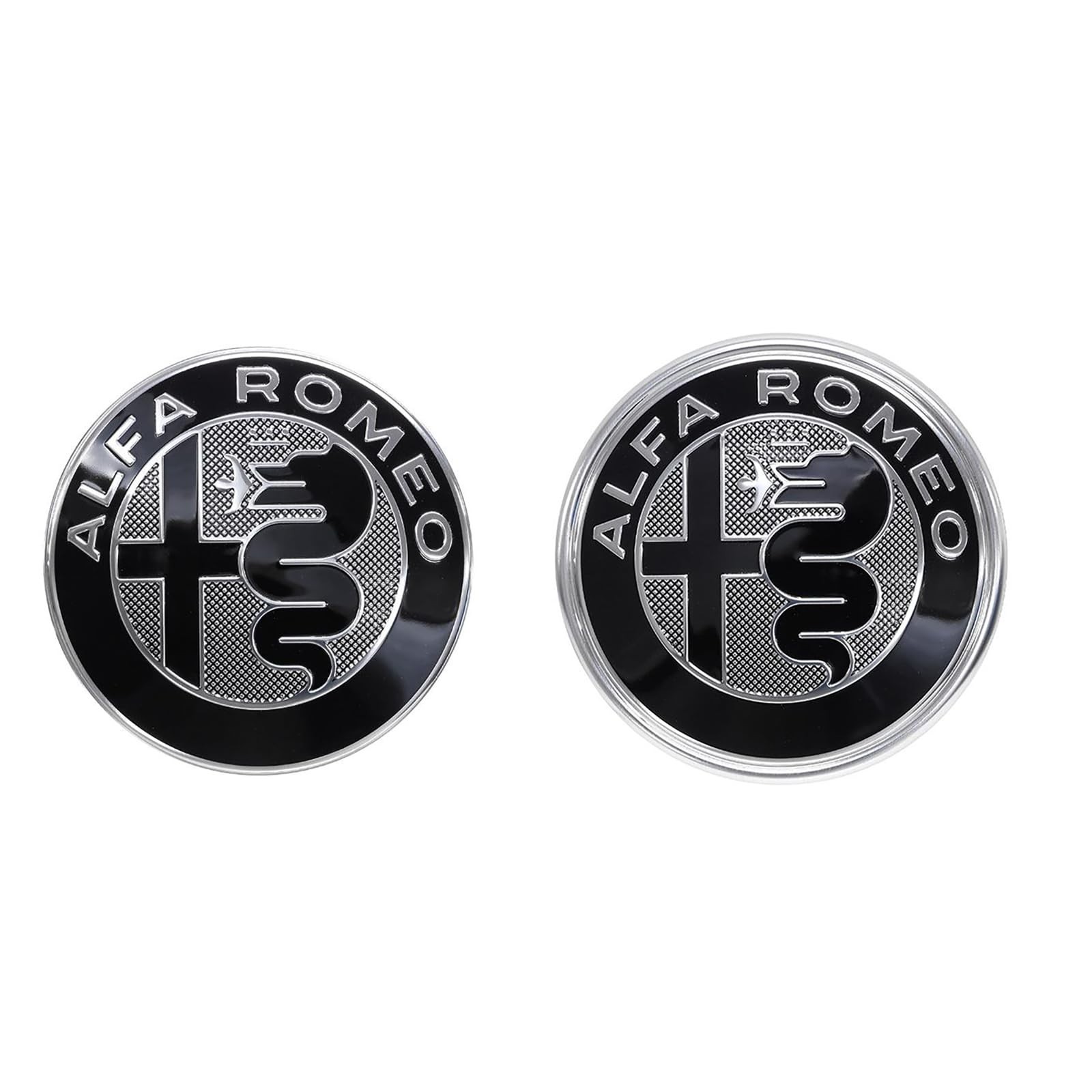 GTAM Modified car Front and Rear Micro-Chapter Decorative Stickers Black and ...