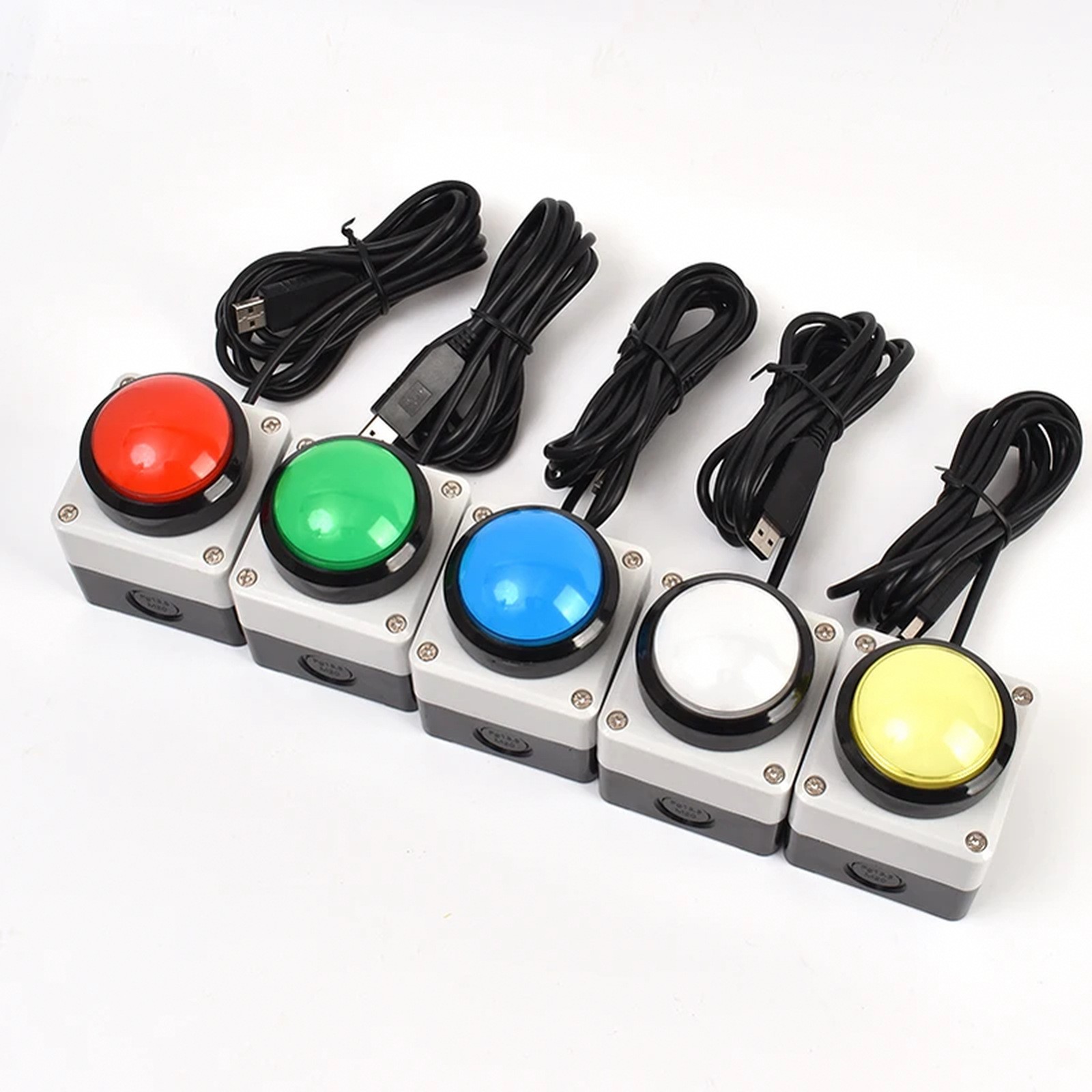 2.44 in USB Custom Button Remote Control Buzzer Switch Lottery Computer Mouse