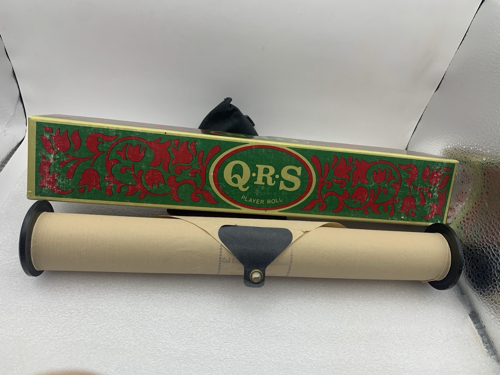 QRS Holiday Word Roll GOD REST YOU MERRY GENTLEMEN 3318 Player Piano Roll BD