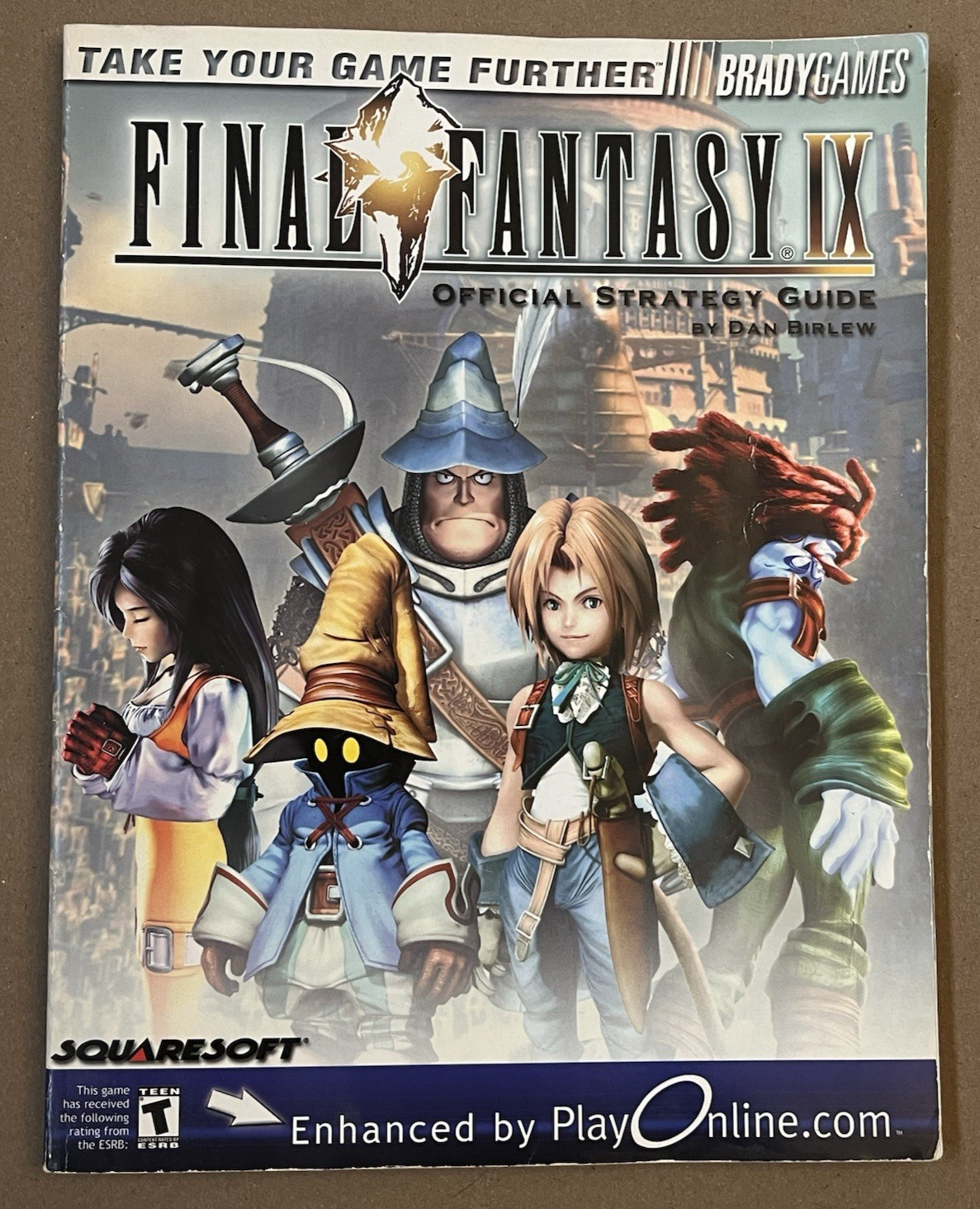 Final Fantasy IX Official Strategy Guide Bradygames Sony PlayStation No Poster