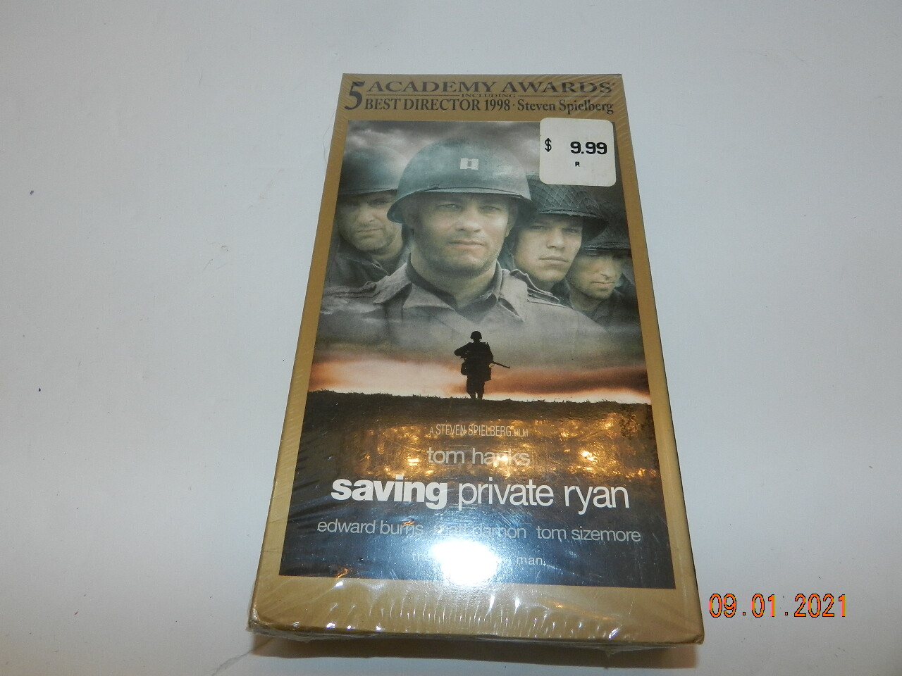 📼 Saving Private Ryan (VHS 1998) FACTORY SEALED STUDIO NEW