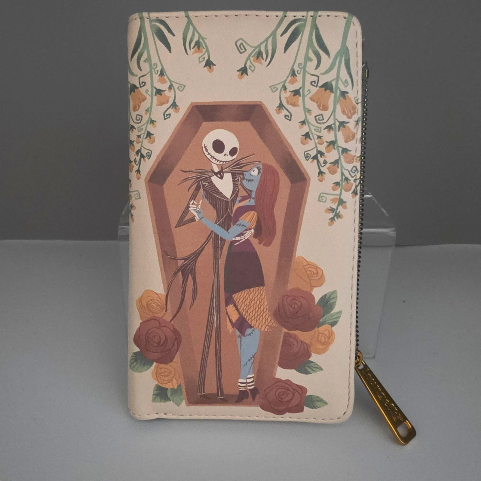 Tim Burton The Nightmare Before Christmas Snap wallet