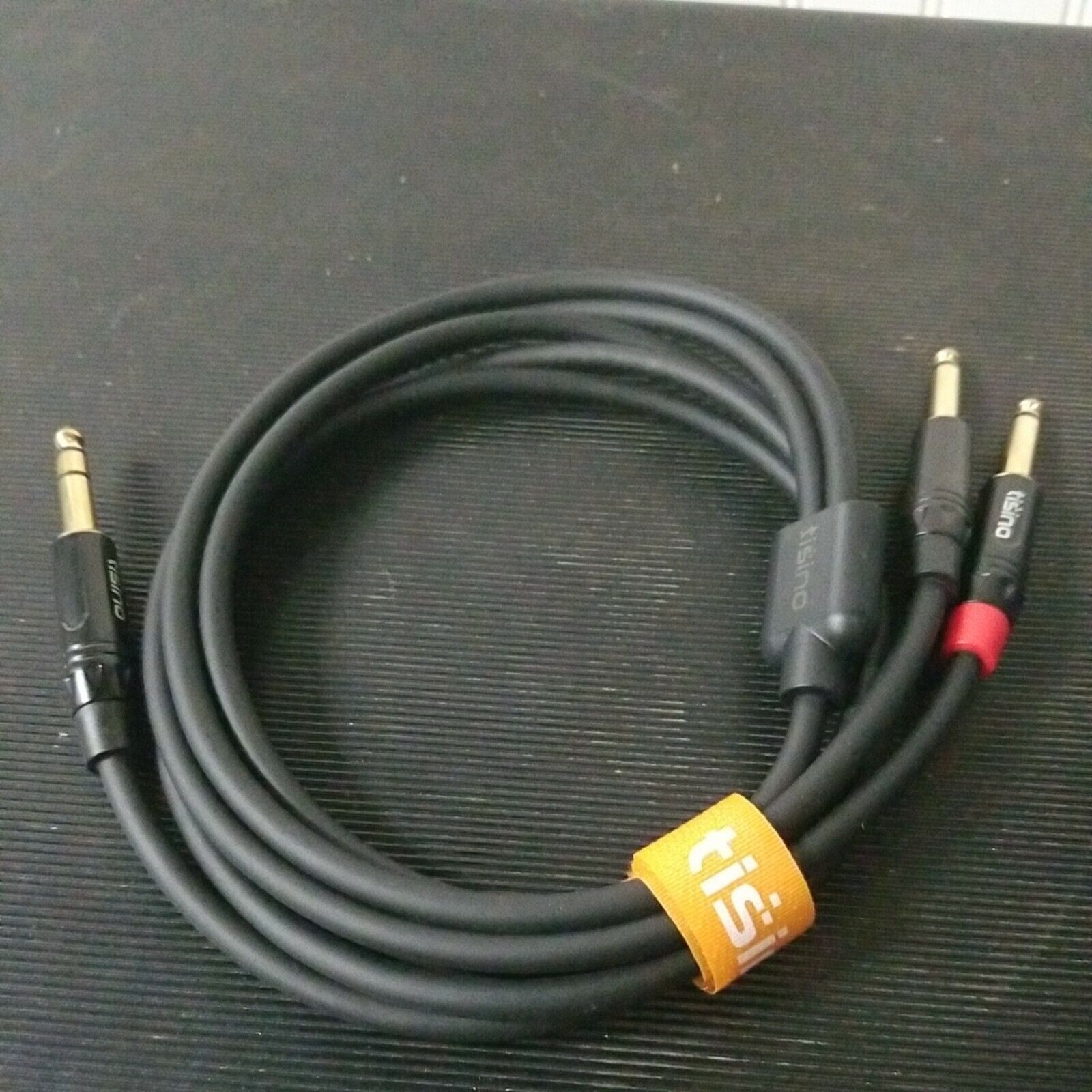 TISINO 6ft Y-Splitter Cable, all  Dual 1/4" TS Plug