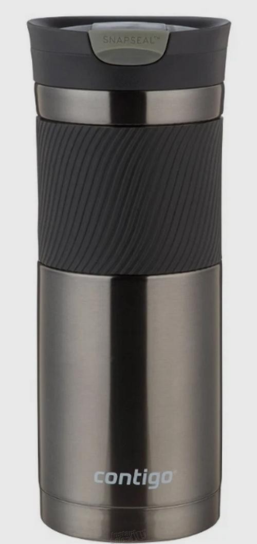 Contigo Snapseal Byron 20 Oz Stainless Steel Travel Mug Leak Proof Insulated Cup