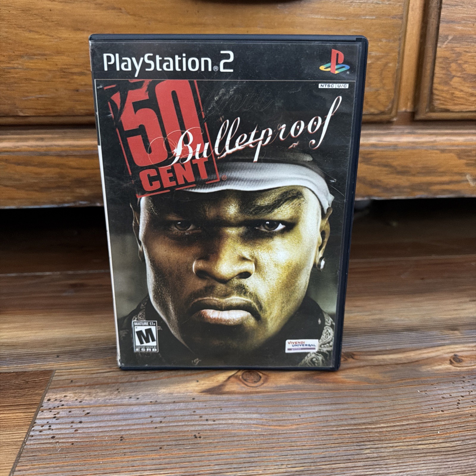 50 Cent: Bulletproof (Sony PlayStation 2, 2005) PS2 Black Label CIB UNTESTED