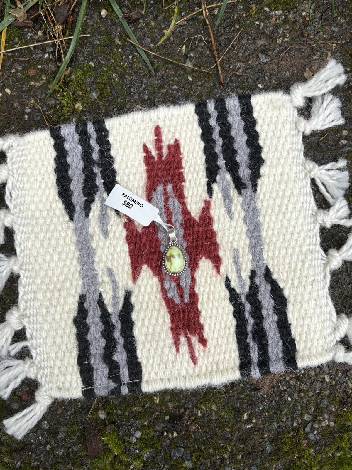 Palomino sterling silver pendant 