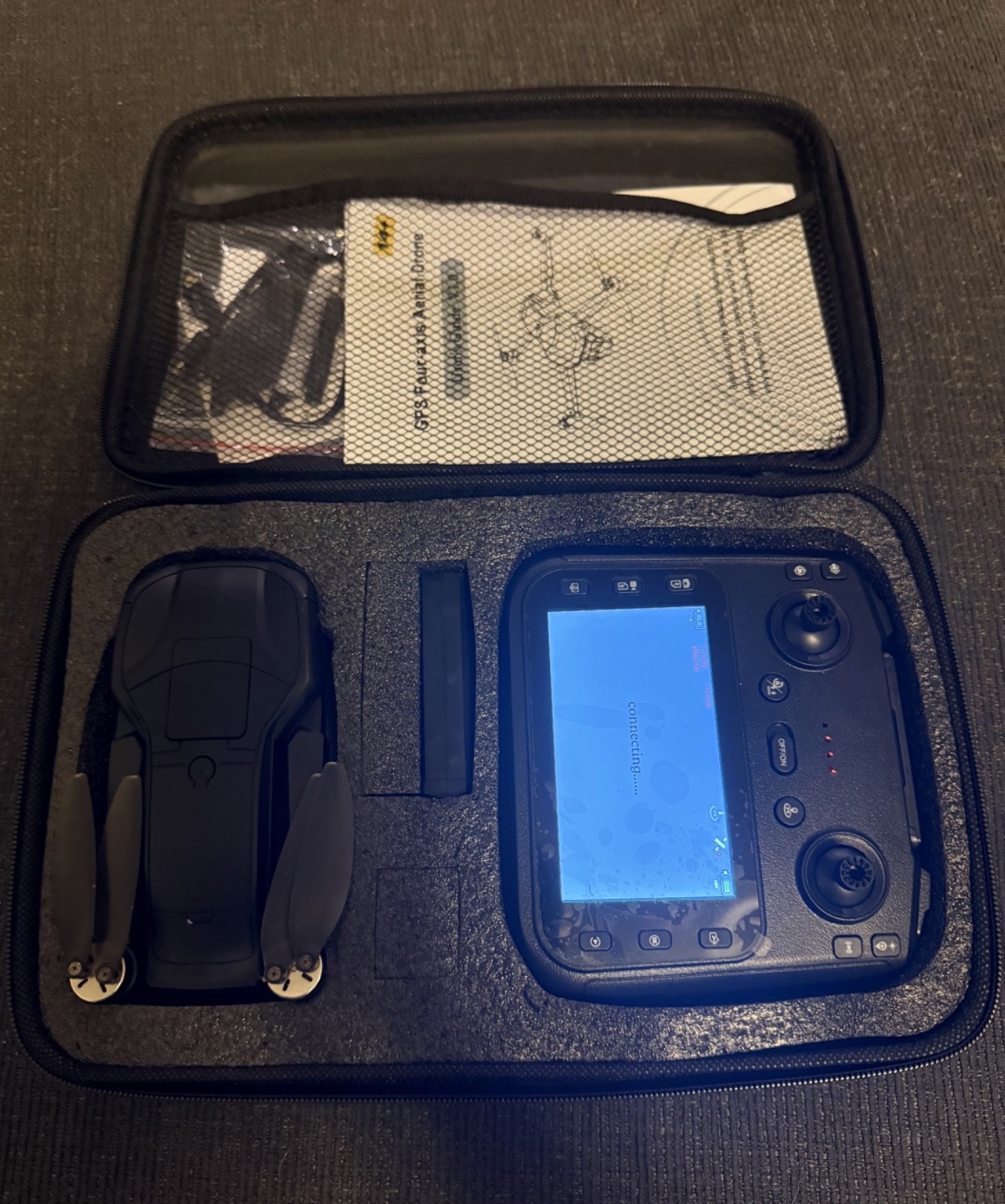 GPS Four-Axis Aerial Drone, HD Ultra Camera, GPS Positioning Never Used READ