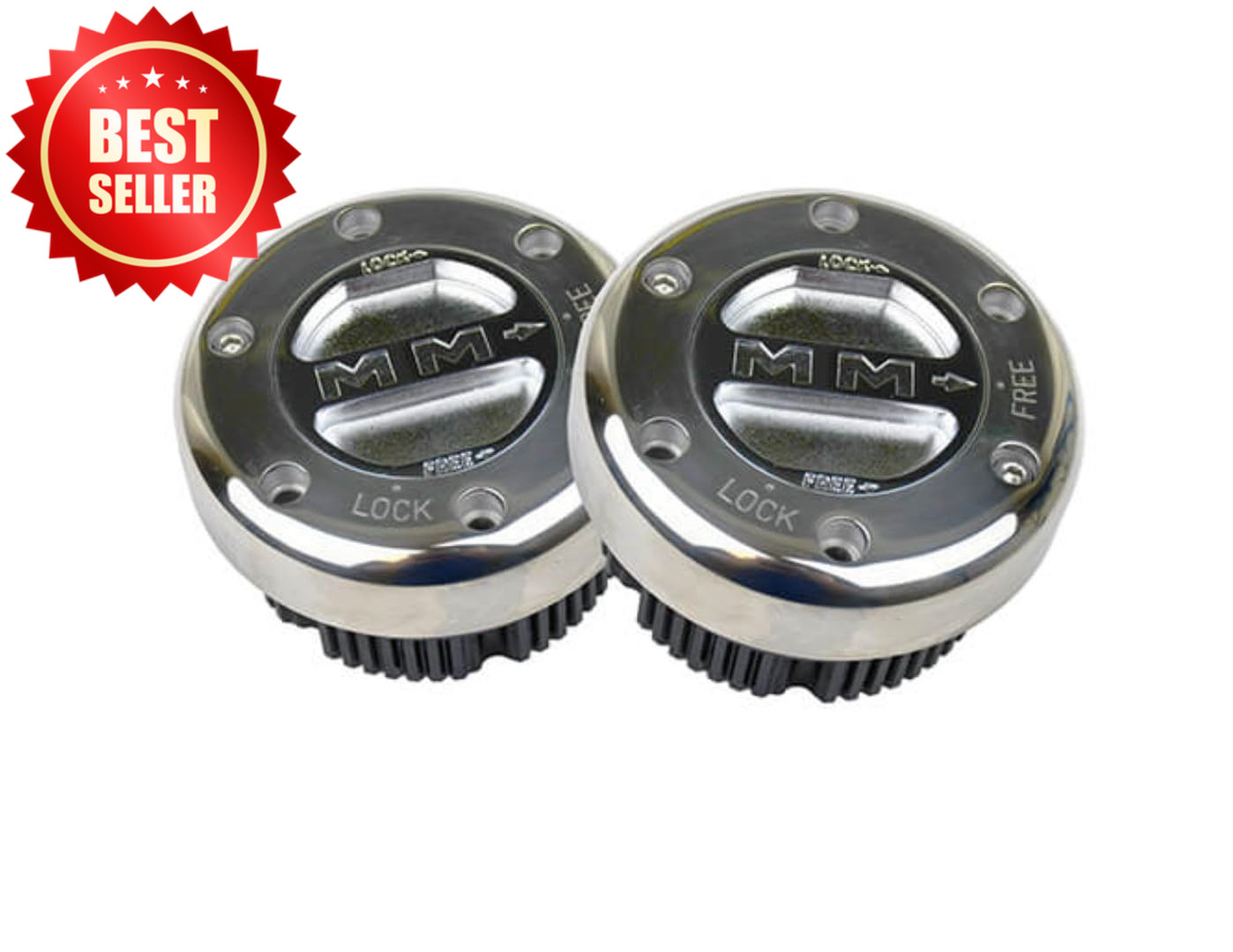 Pair Premium Locking Hubs Fits 99-04 F250 F350 F450 F550 Excursion US