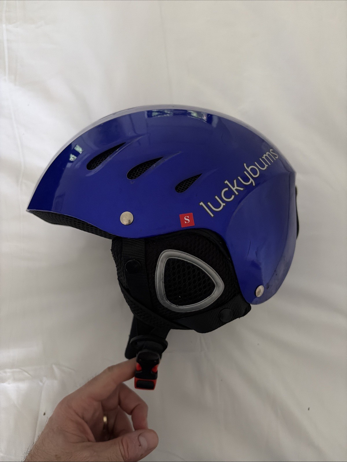 Luckybums Women’s Ski Helmet Small Blue Black
