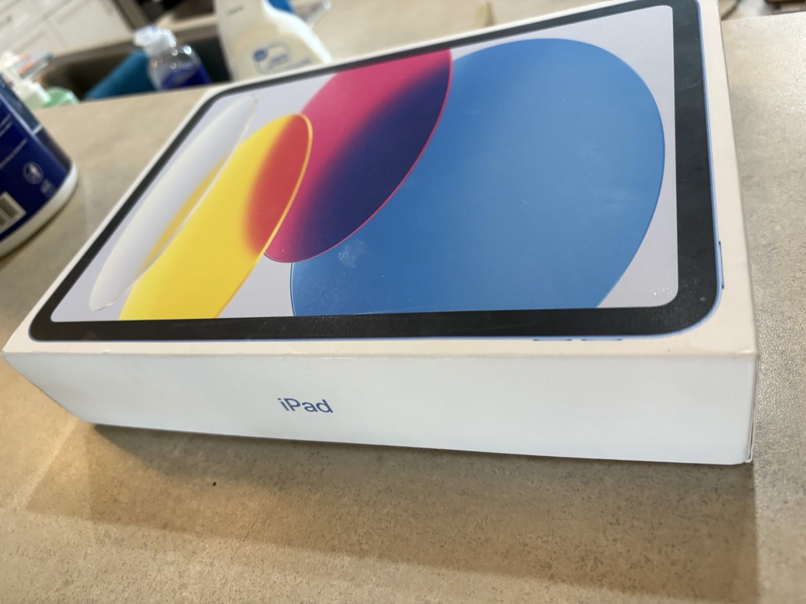 iPad Blue-128 GB A3354 (A16) Wifi 2025 Model - EMPTY BOX ONLY With Packet