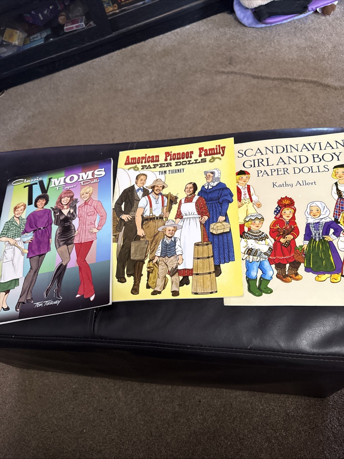 Lot Of 3 Paper Doll Books Vintage 80’s