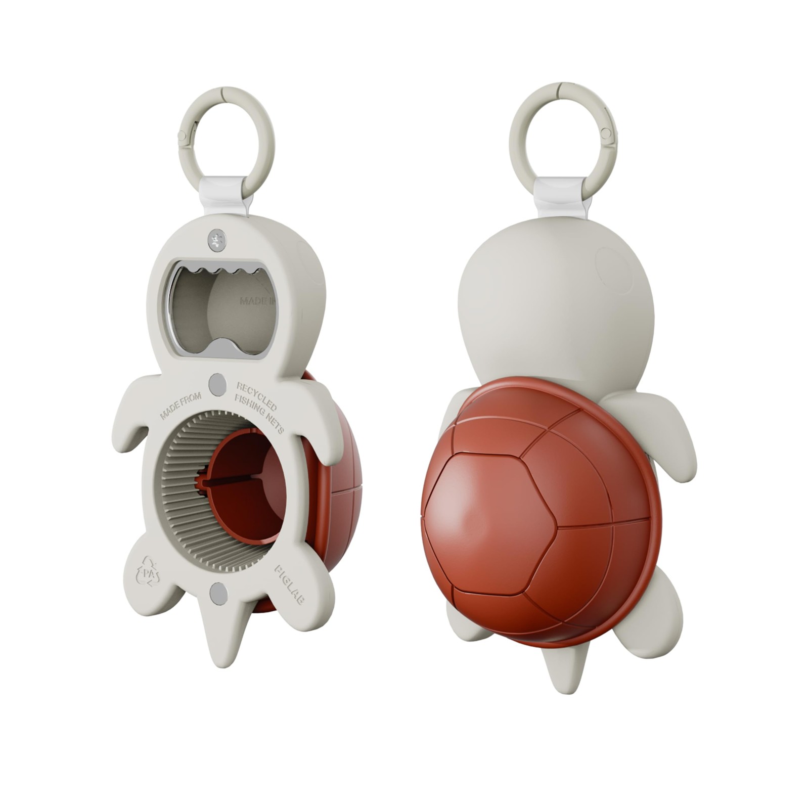 Turtle 3in1 Multi Bottle Opener Keyring Type (Pink Berry)