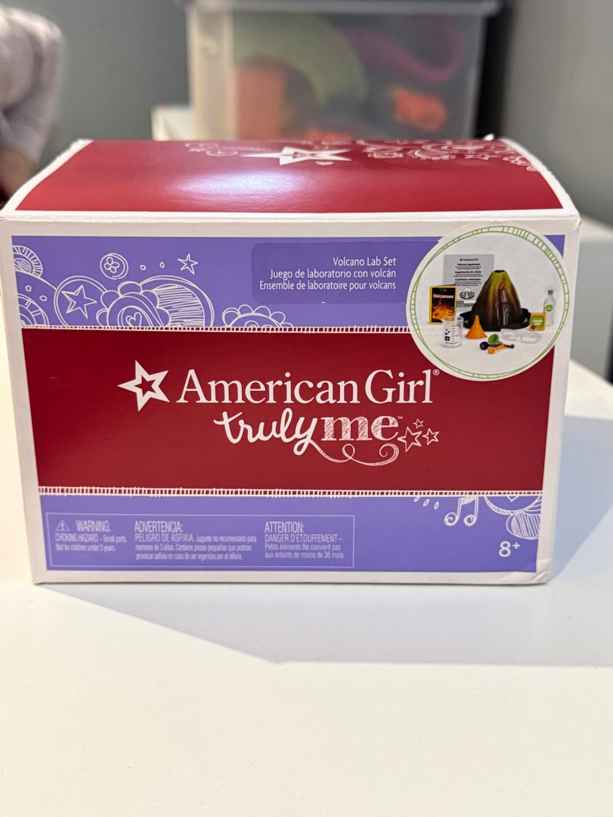 American Girl Truly Me Volcano Lab Set Science Fair Experiment 