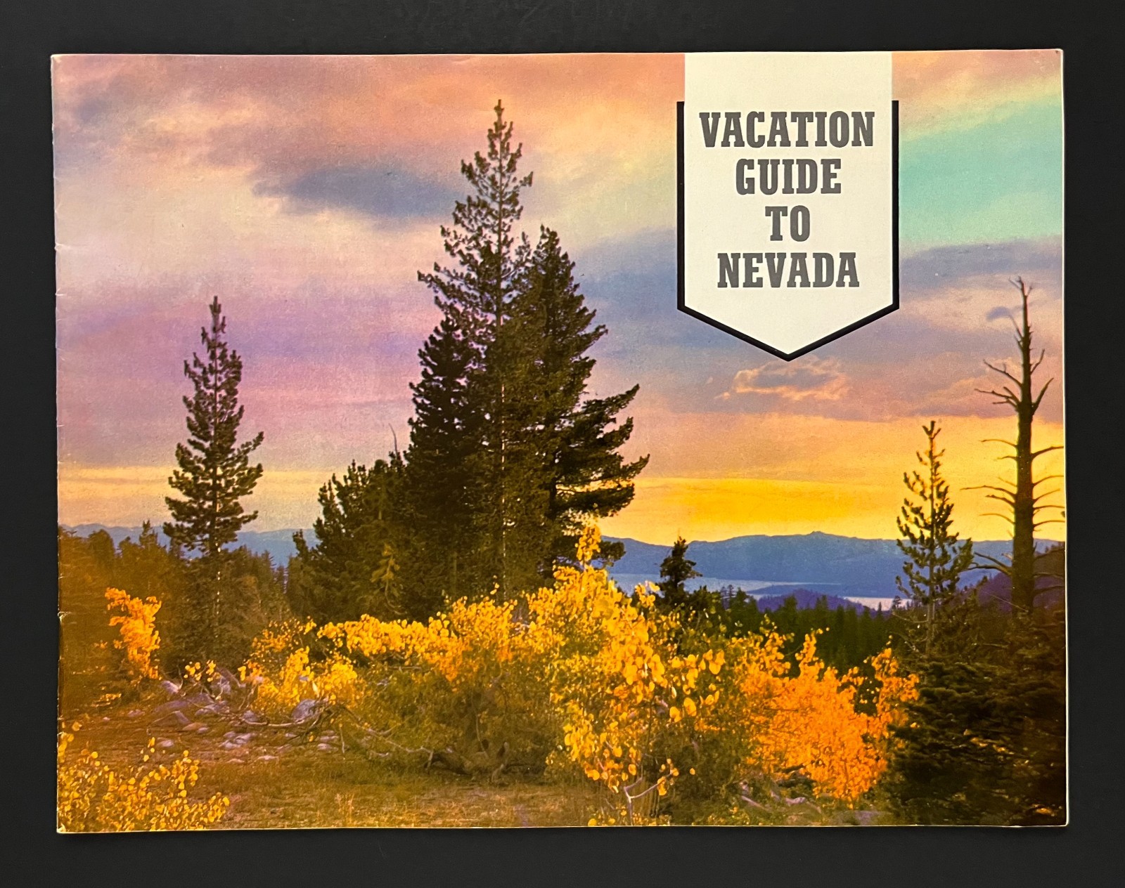 1950s Nevada Vacation Guide Tourist Recreation Photos Vintage Travel Booklet NV