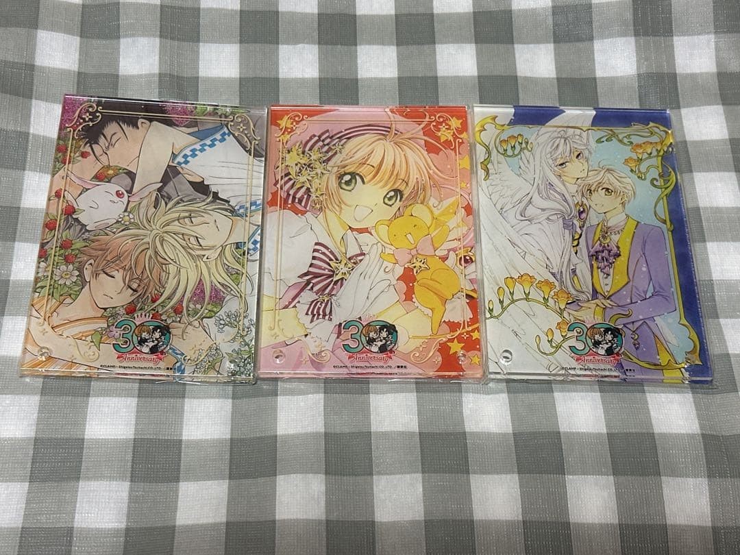 Clamp Painting 30th Anniversary Animate Cafe Acrylic Shadow Box Collectible