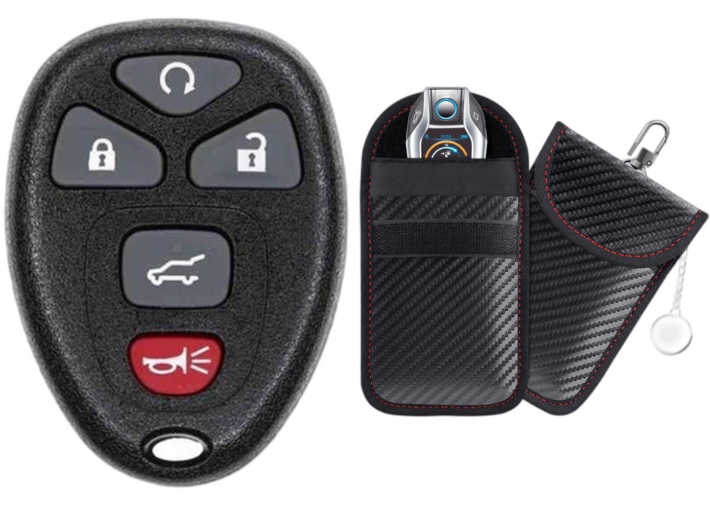 Replacement Key Fob Remote 2006-2011 Buick Lucerne FCC: OUC60270 MPN: w/Case