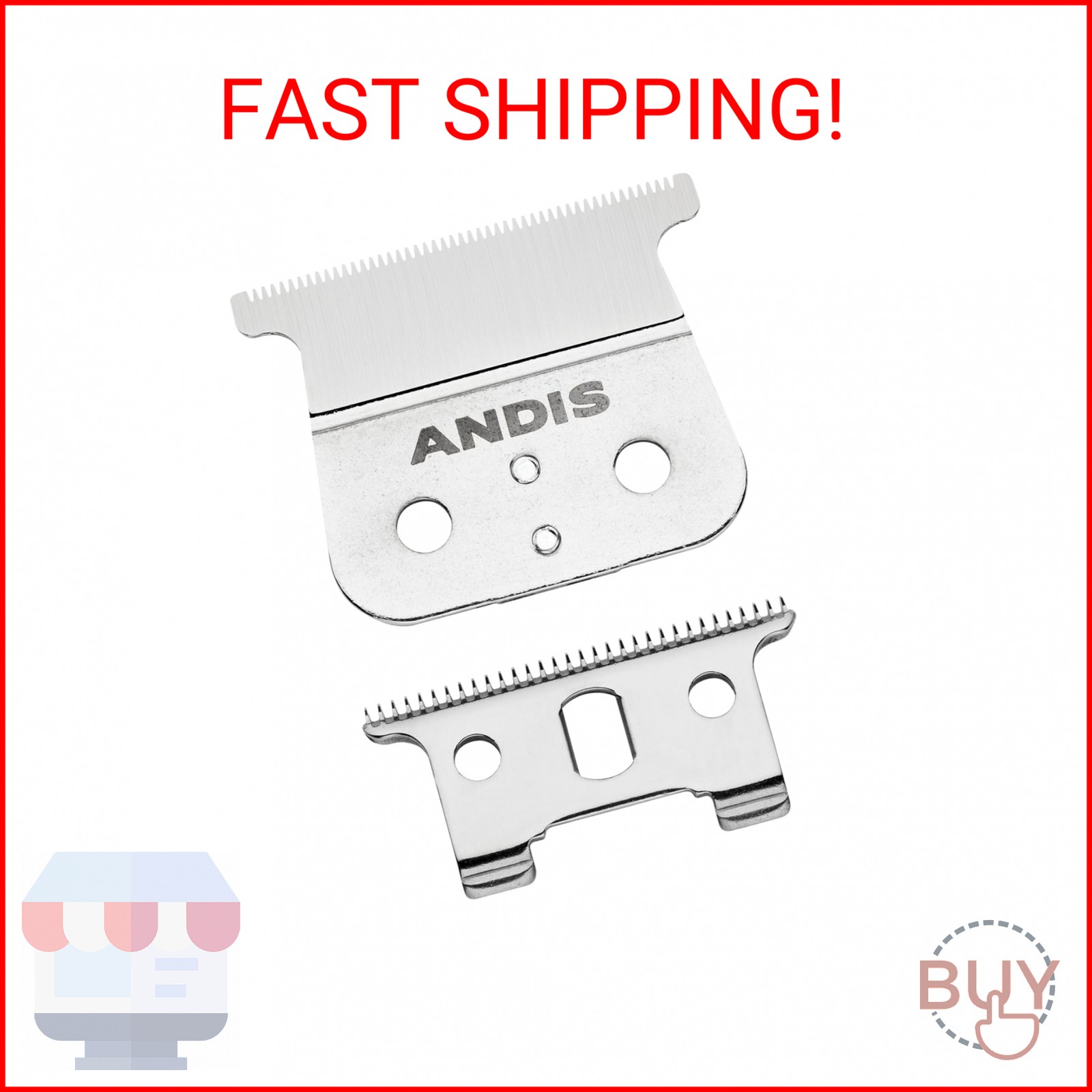 Andis T-Blade Replacement for T-Outliner, GTO, GO, and SLS Trimmers - Close Cutt
