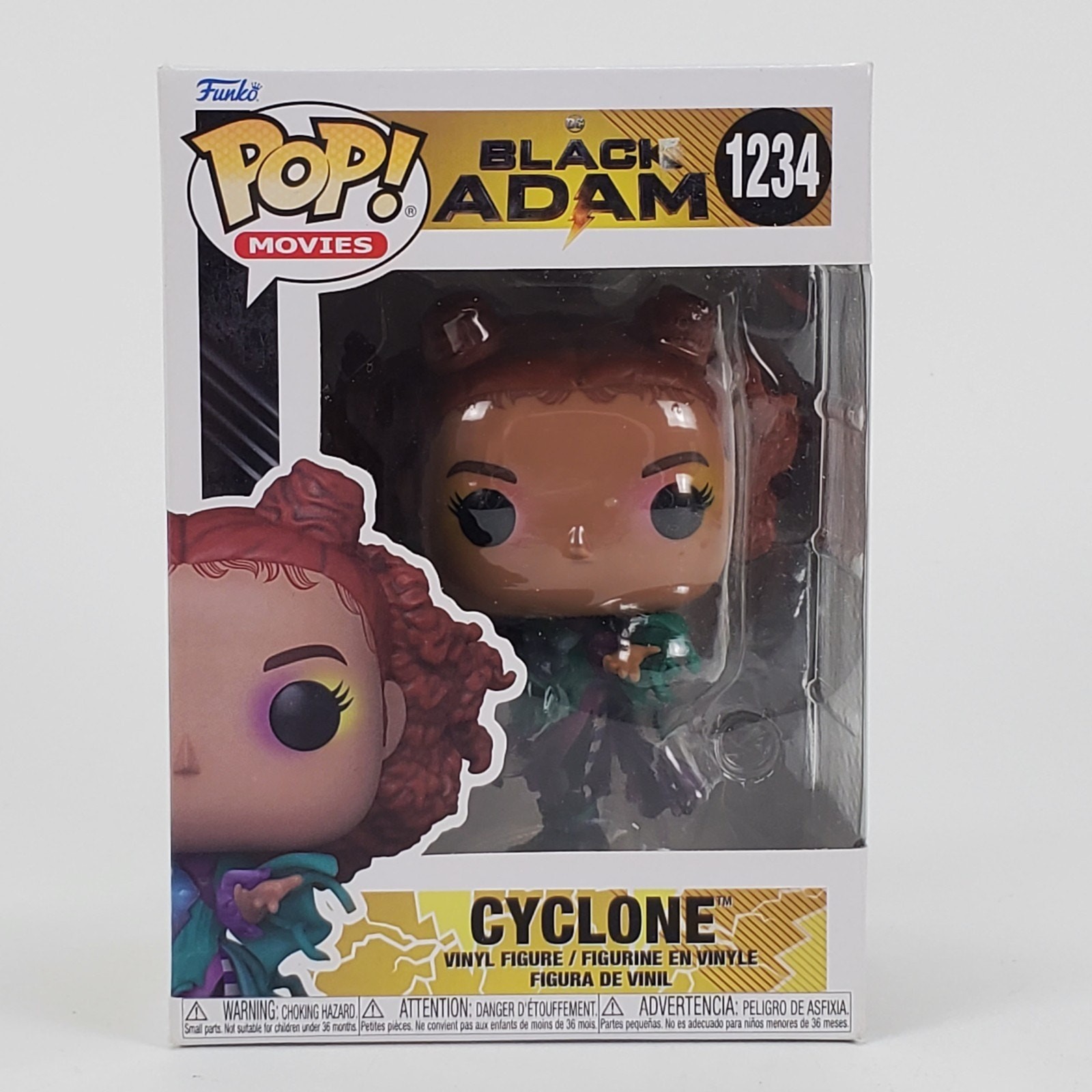 Funko Pop Movies Black Adam Cyclone Vinyl Figure #1234