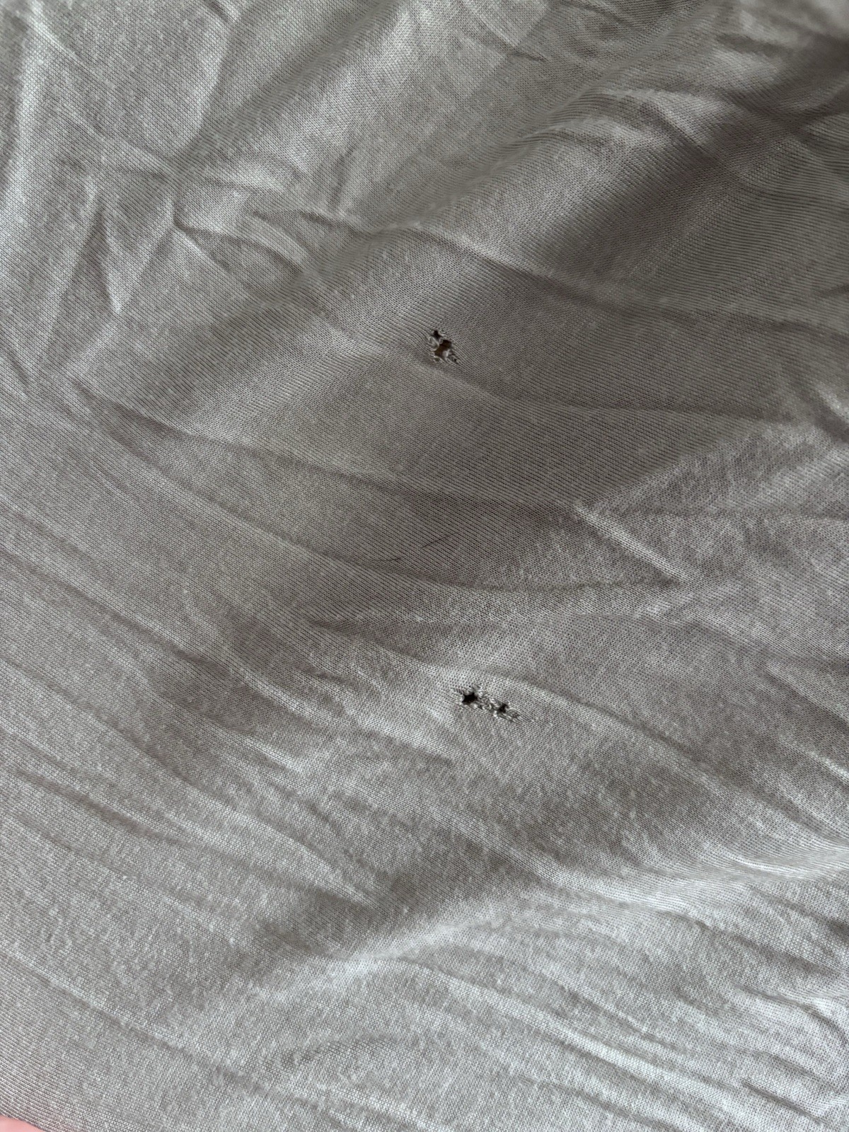 Solly Baby Gray Baby Wrap Carrier for Infant with Box, Damaged Fabric with Holes