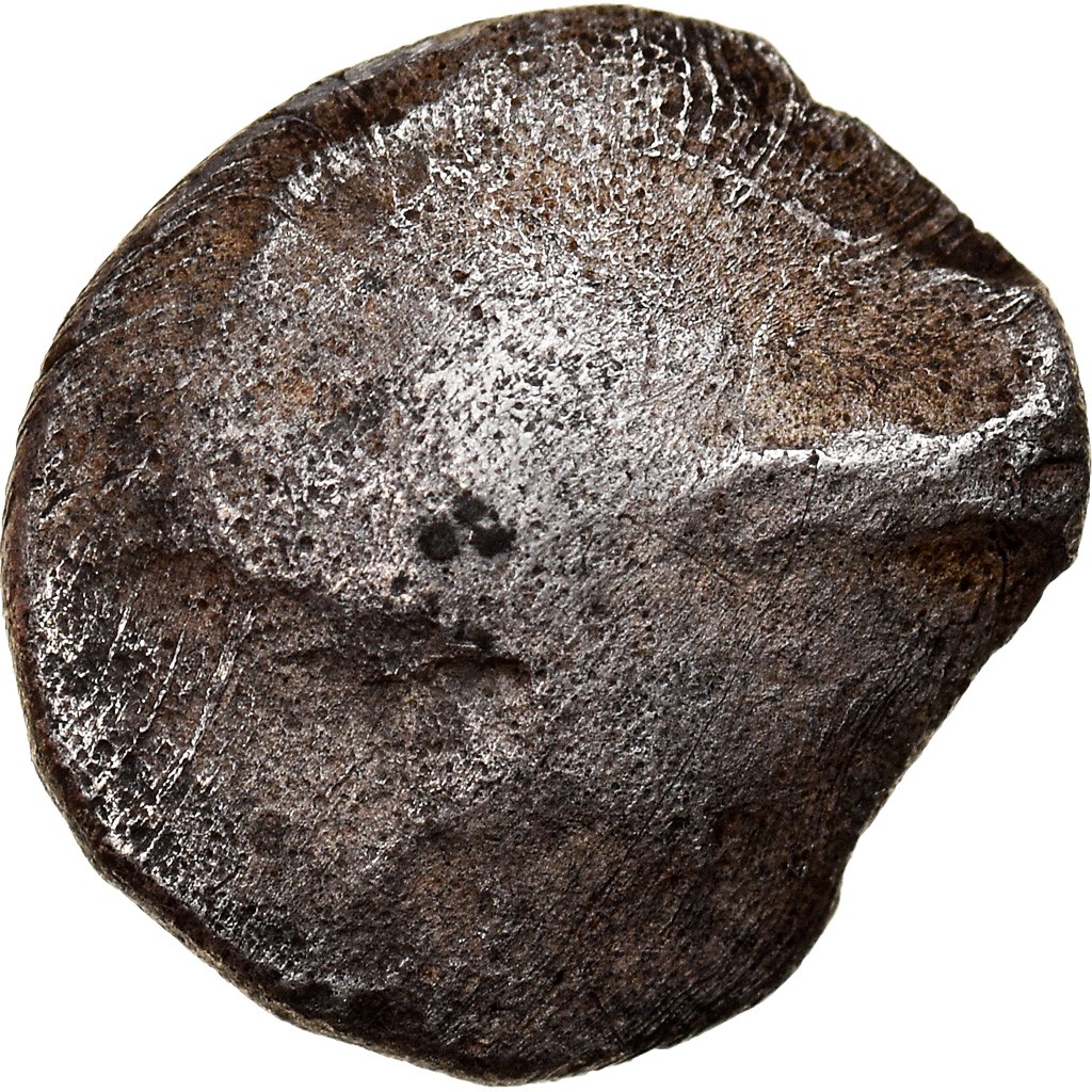 [#907234] Coin, Salyens, Obol, EF, Silver, Delestrée:manque.