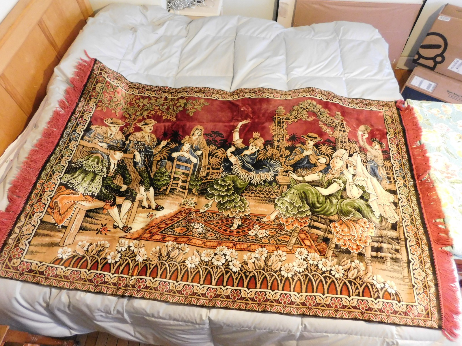 Vintage Tapestry Wall Hanging