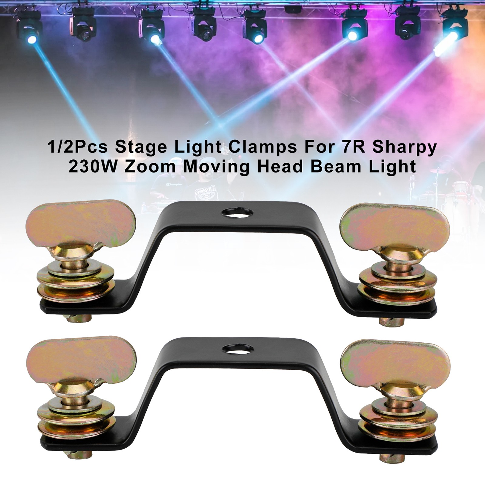 ✨1/2Pcs Stage Light Clamps For 7R Sharpy 230W Zoom Moving Head Beam Light