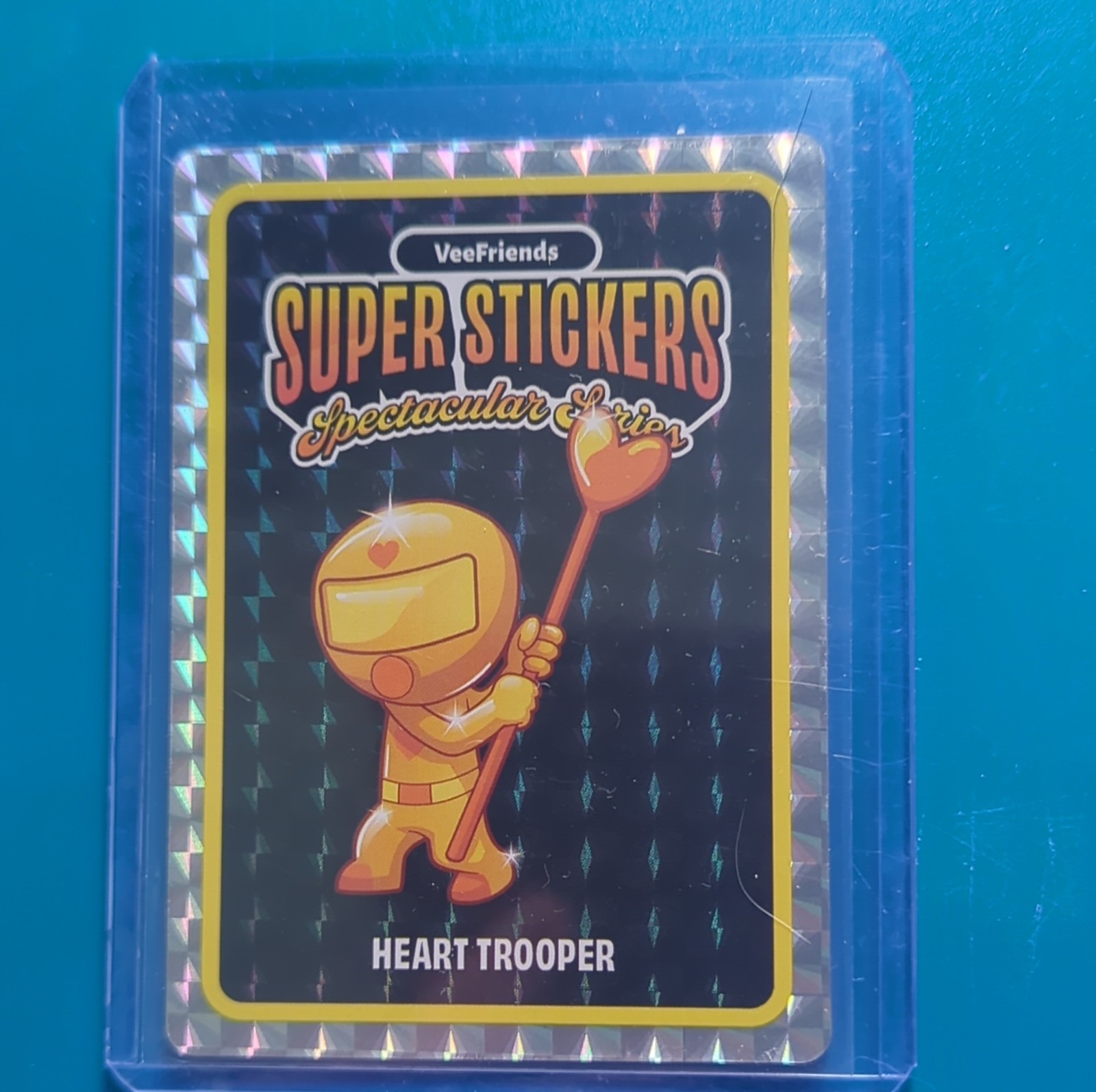 VeeFriends Super Stickers Spectacular Series Heart Trooper Hologram 2026