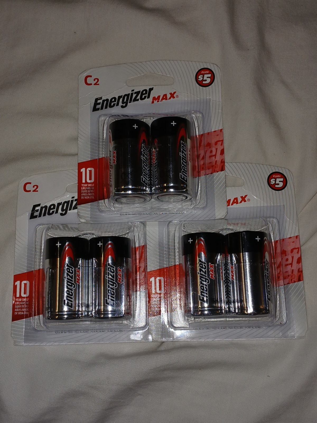 NEW 6 Energizer Max C Batteries EXP 12/2033