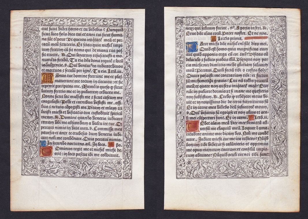 Book Of Hours 1490 Pigouchet Paris Incunable