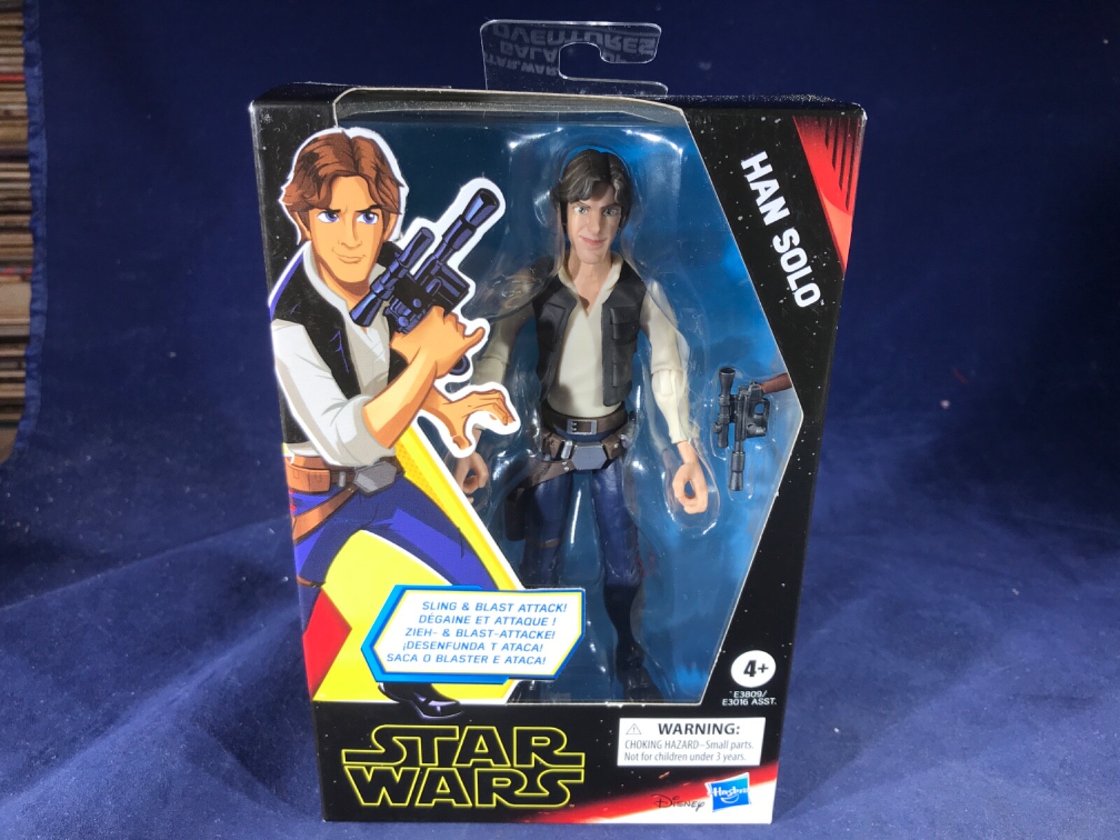 U1-55 STAR WARS HASBRO ACTION FIGURE - THE RISE OF SKYWALKER - HAN SOLO