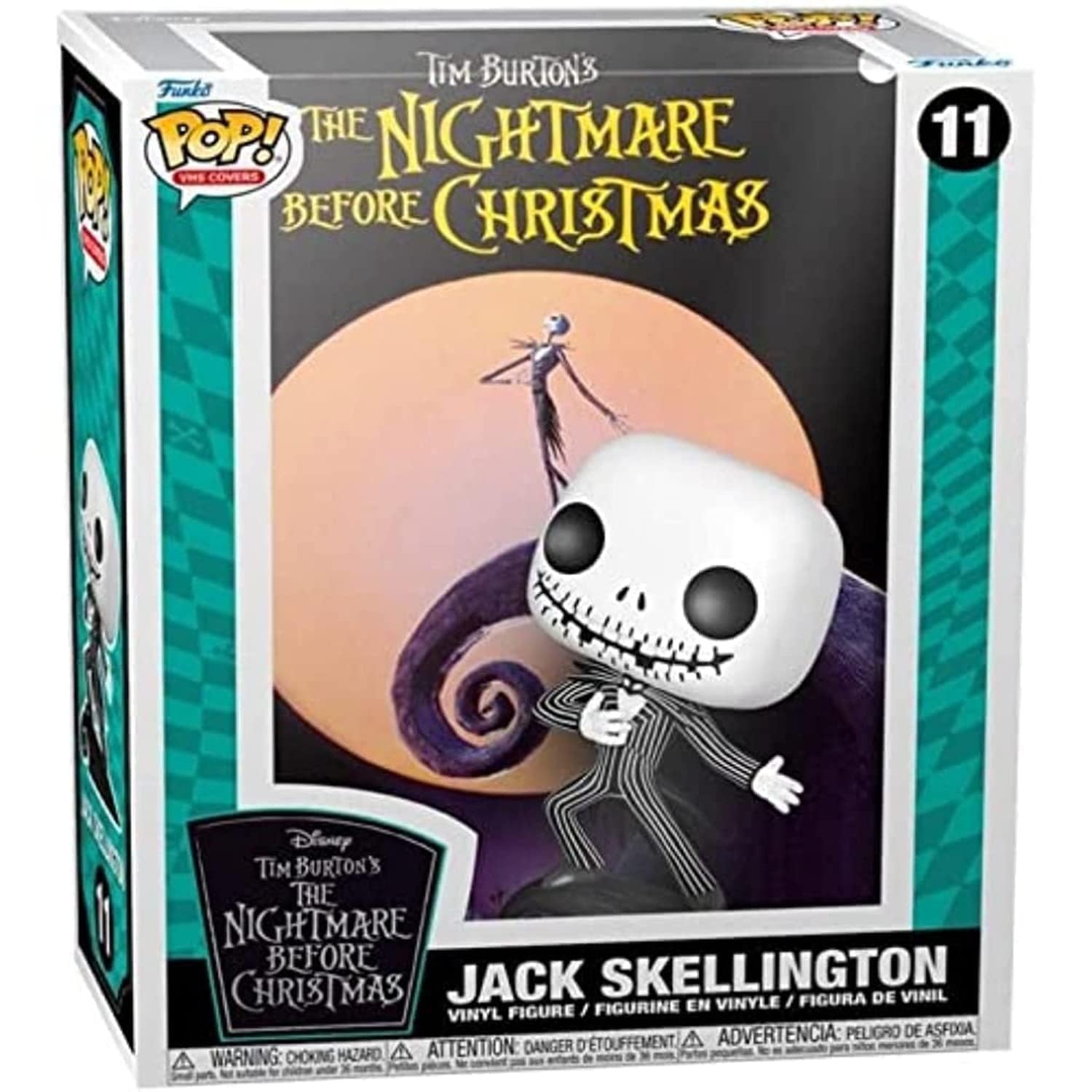 Funko Pop VHS Cover: Disney - The Nightmare Before Christmas - - Multicolor 