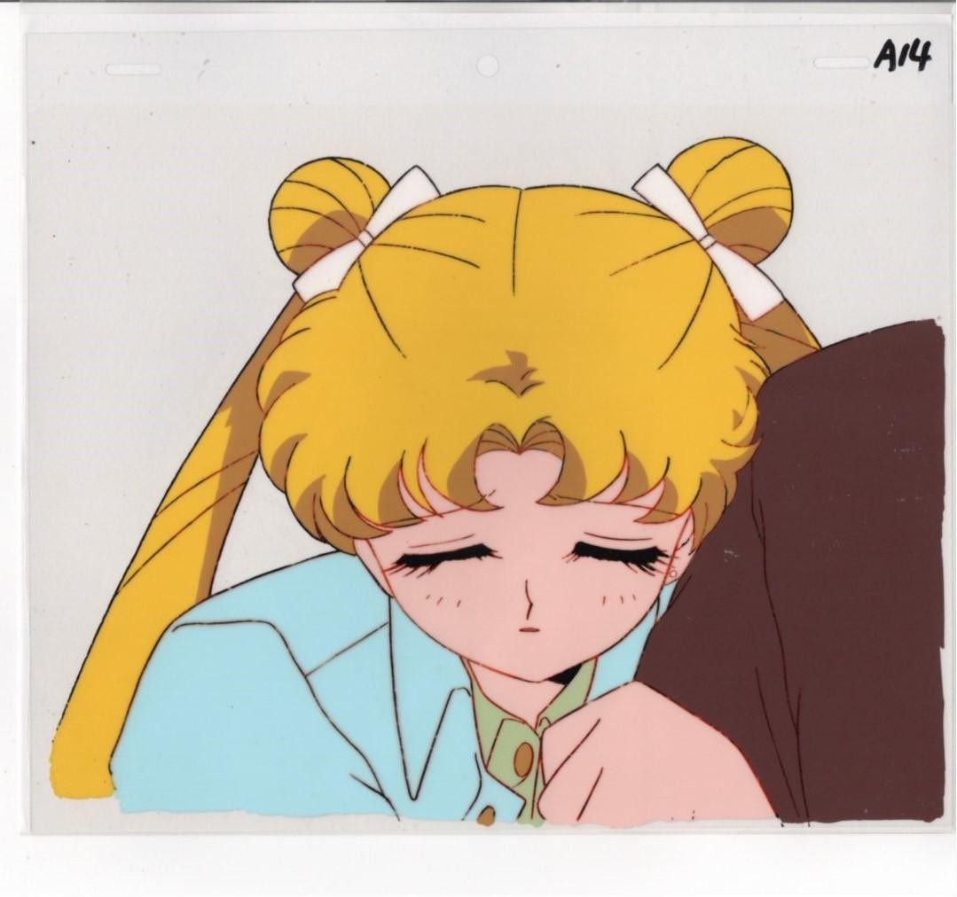 Sailor Moon Cell Painting A14 Used Animated Cell Art