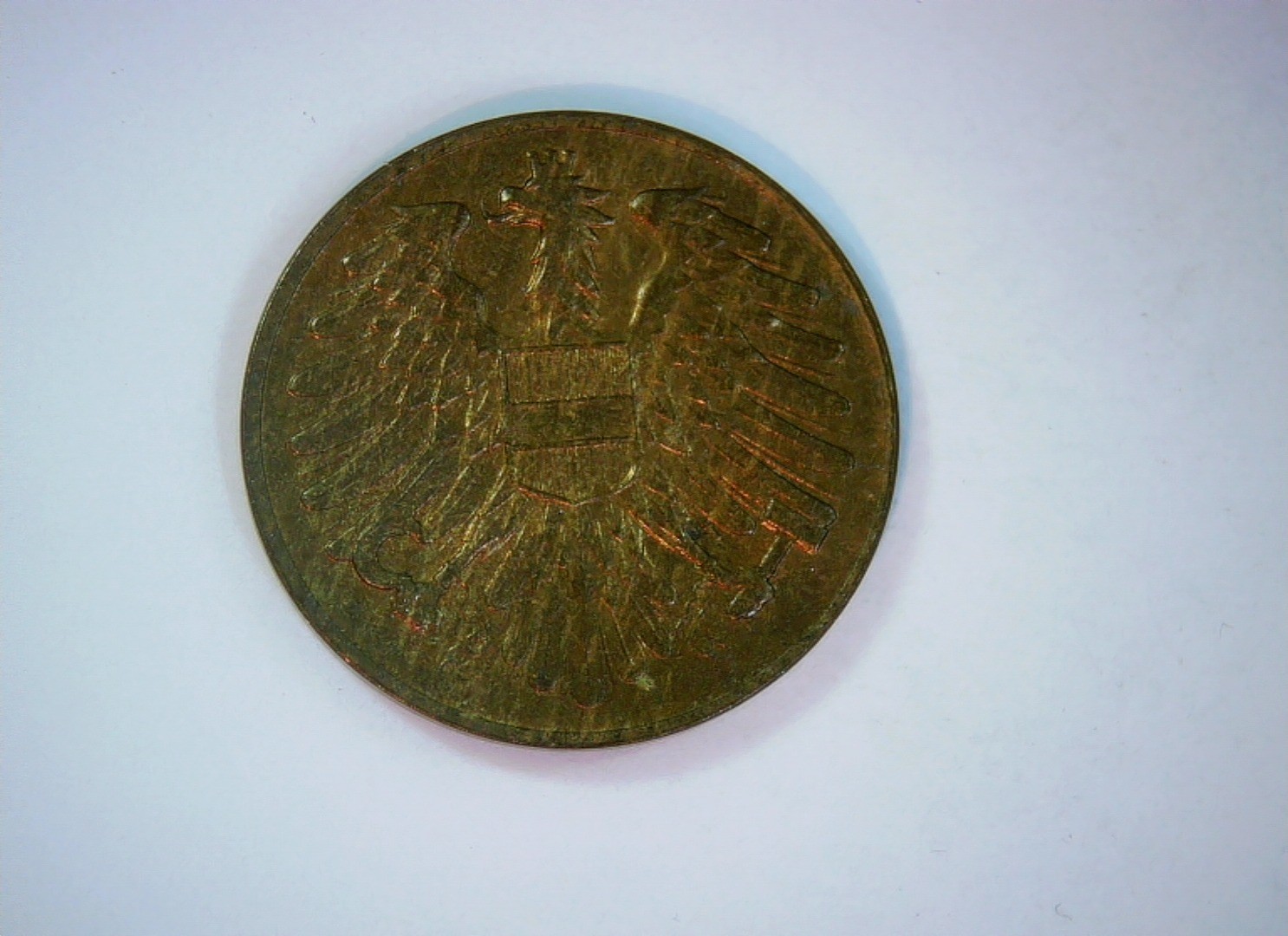 Austria 1954 20 Groschen Coin