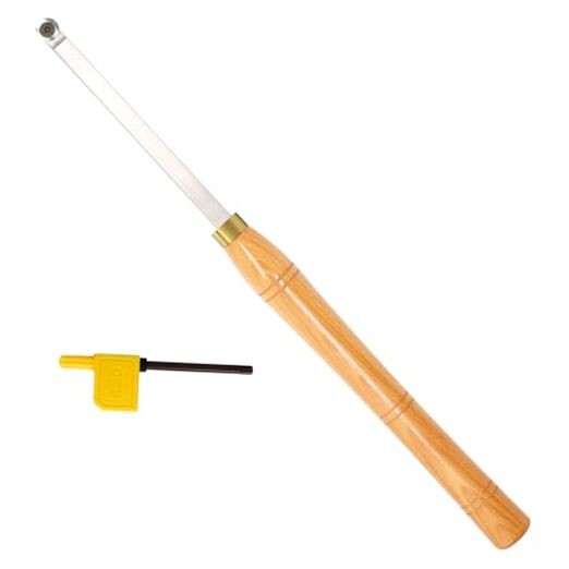 Carbide Tipped Finisher Wood Turning tool Lathe Chisel Tool Bar with Ci0 16mm 