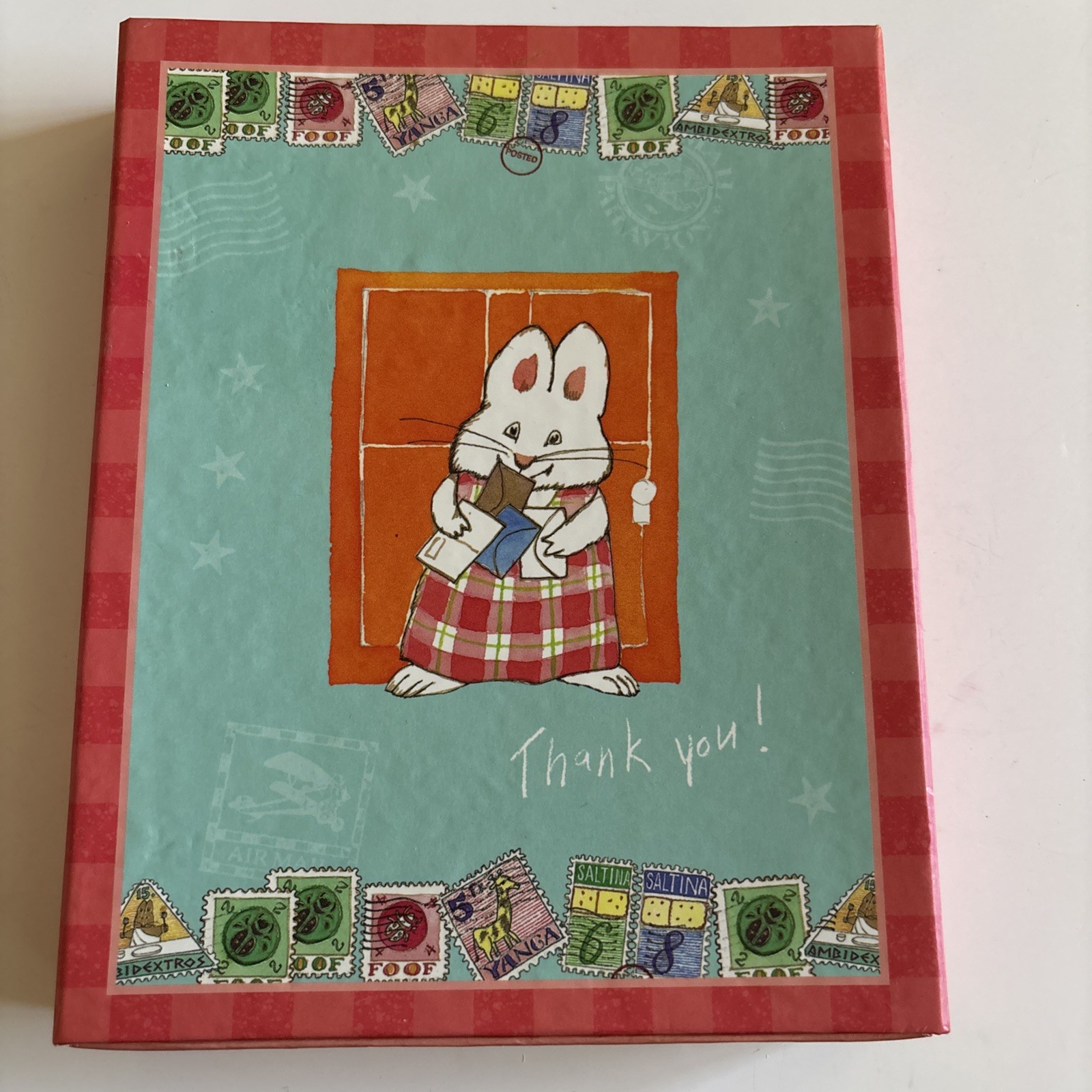 VTG 1999 Mother Goose Coll. Thank You Cards Candlewick Press Bunny Max & Ruby
