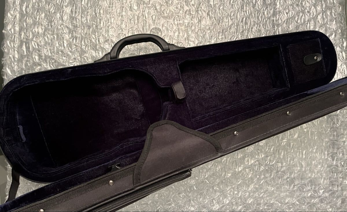 Good condition violin violin case black black semi-hard