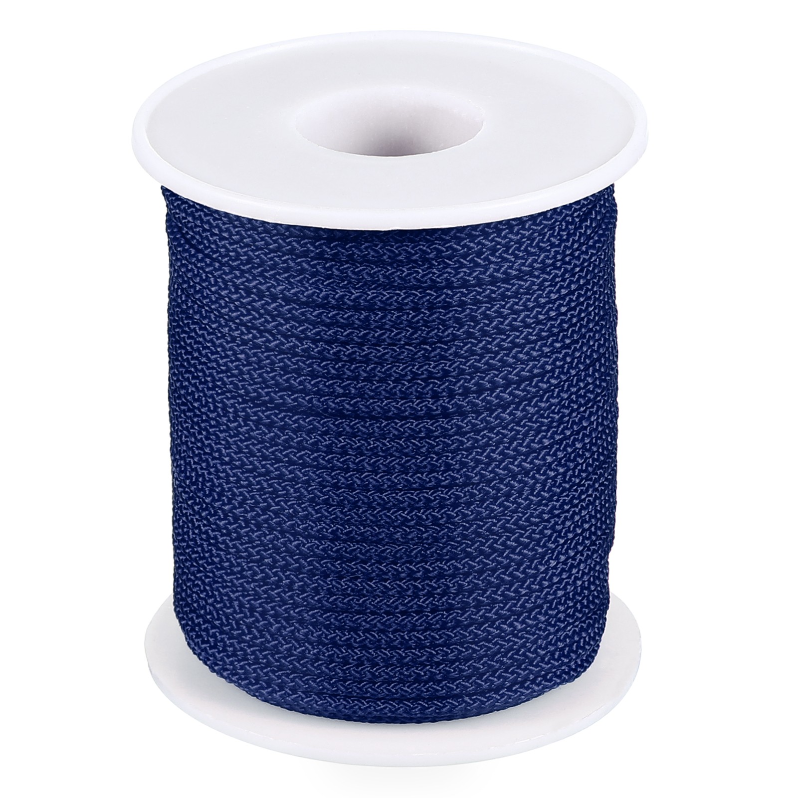 2mm x 100feet Nylon String for Bracelets Braided Nylon Cord, Dark Blue