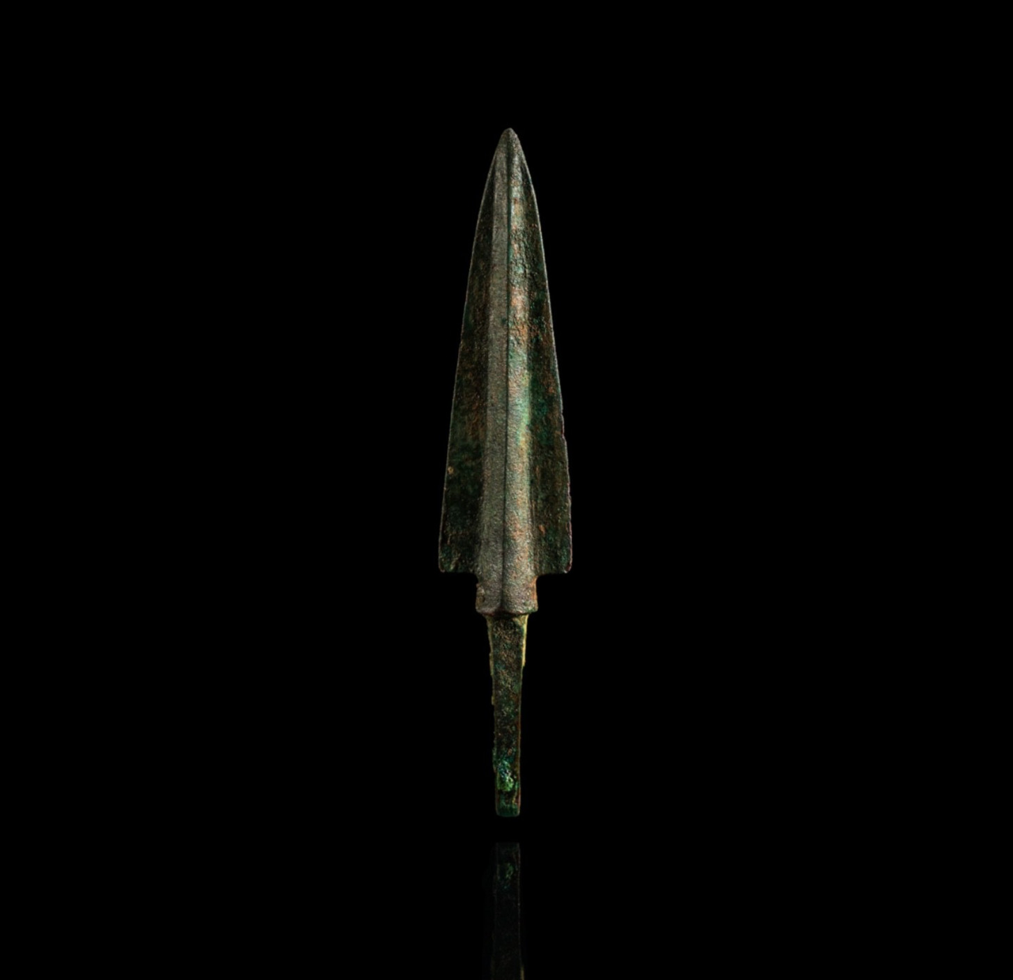 Bronze Age Arrowhead with Center Rib