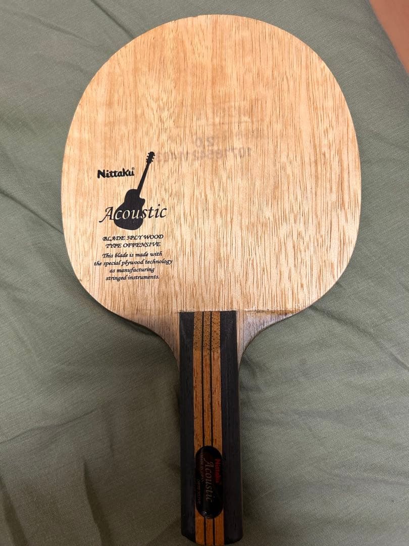 Nittaku Acoustic Table Tennis Racket