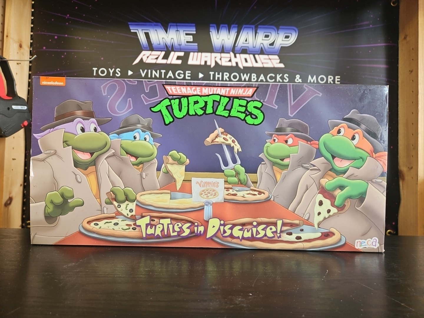 NECA TMNT Turtles In Disguise 4Pack NEW Leonardo Donatello Raphael Michelangelo