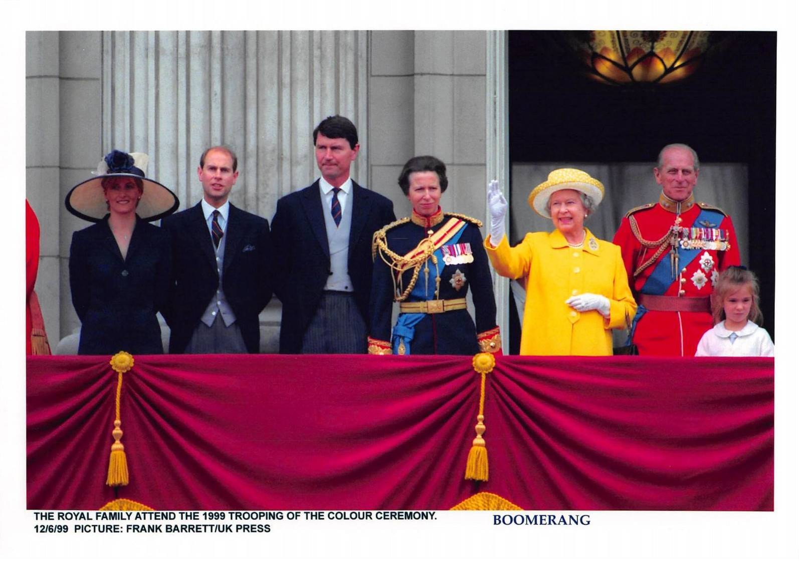 Press Photo MLE10639 Approximately 30X20 Cm 1998 Royal Family Buckingham Palace