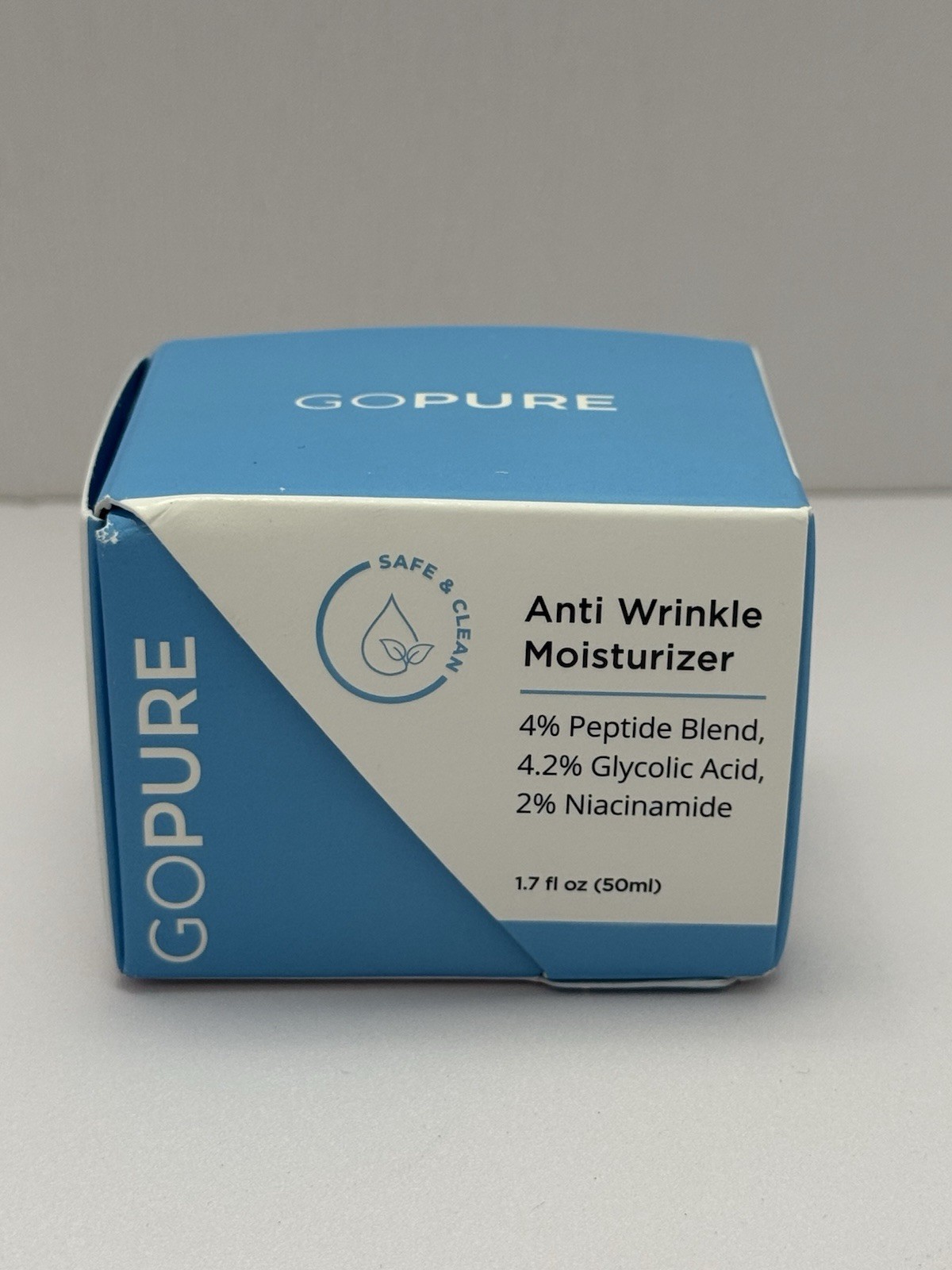 GoPure Beauty Anti Wrinkle Moisturizer w/ Peptide Blend  1.7 fl oz(50ml)