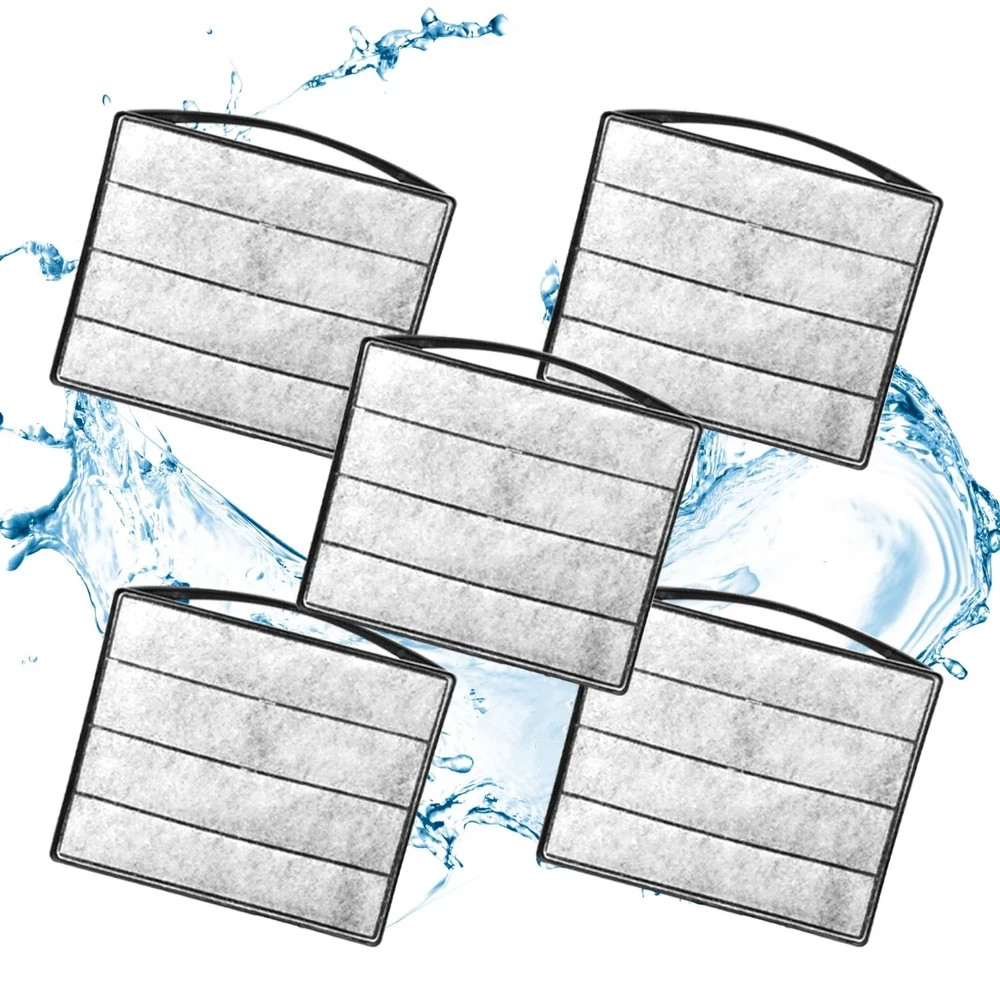 TARARIUM IX-120 5pc Replacement Turtle Tank Filters Low Water Level Aquarium