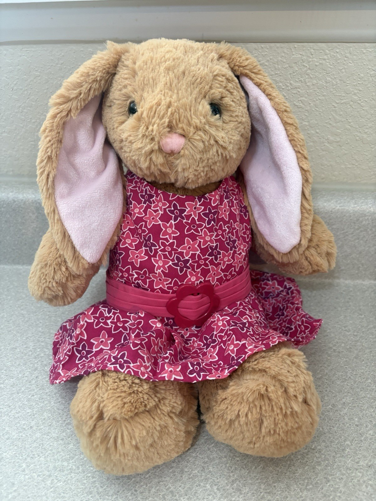 Easter Bunny Plush. Build A Bear.  Stuffed Animal With Dress. Easter  