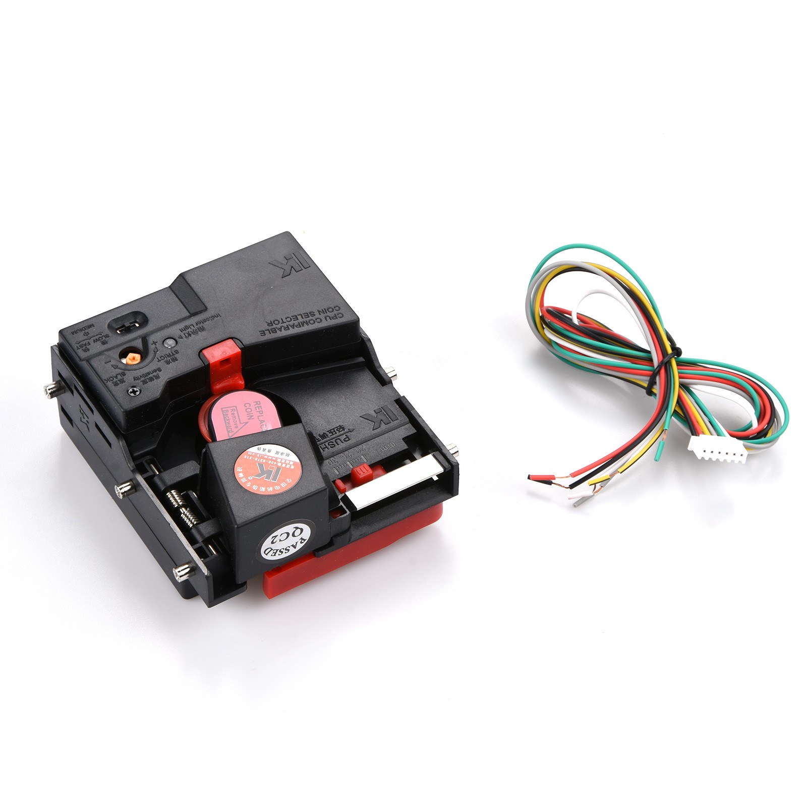 LK-800A+ CPU Comparable Coin Selector Arcade Token Acceptor For Mechanism Vender