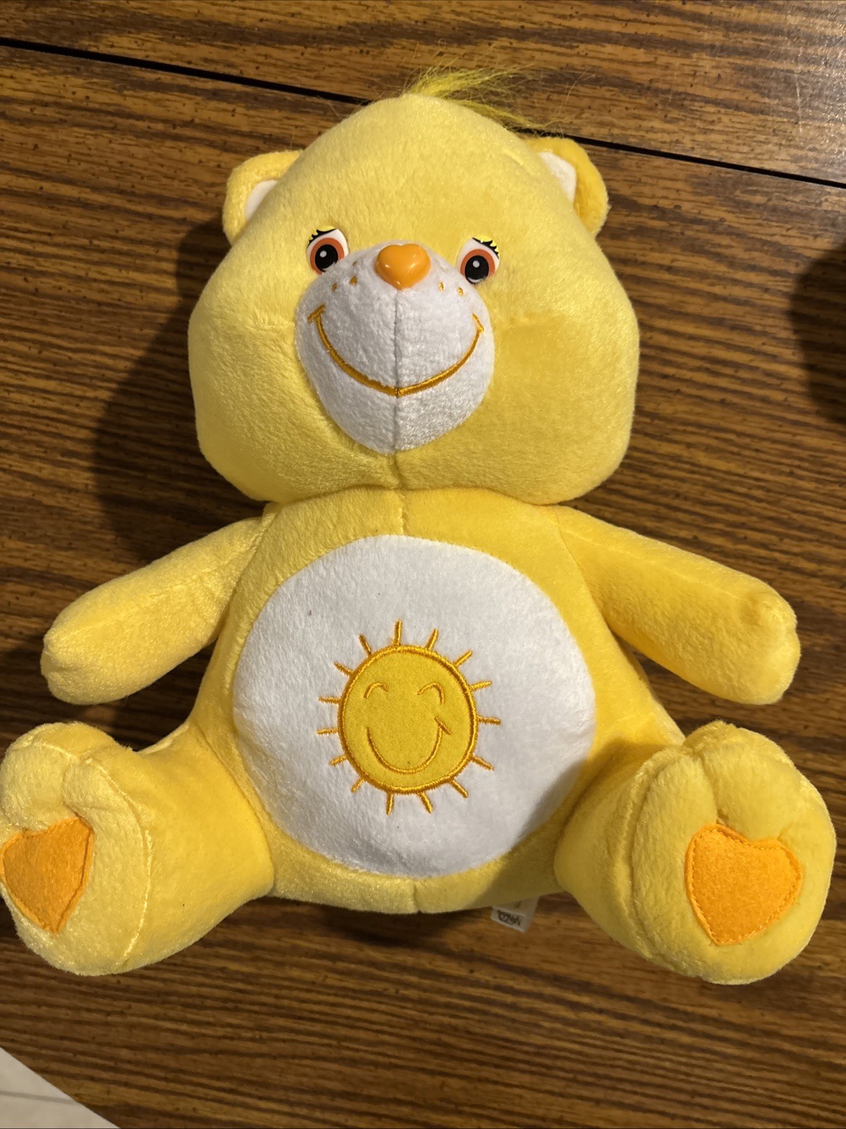 Care Bear 2004 Plush - 11” Fun Shine Bear
